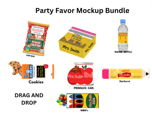 Back to school/teacher edible party favor bundle